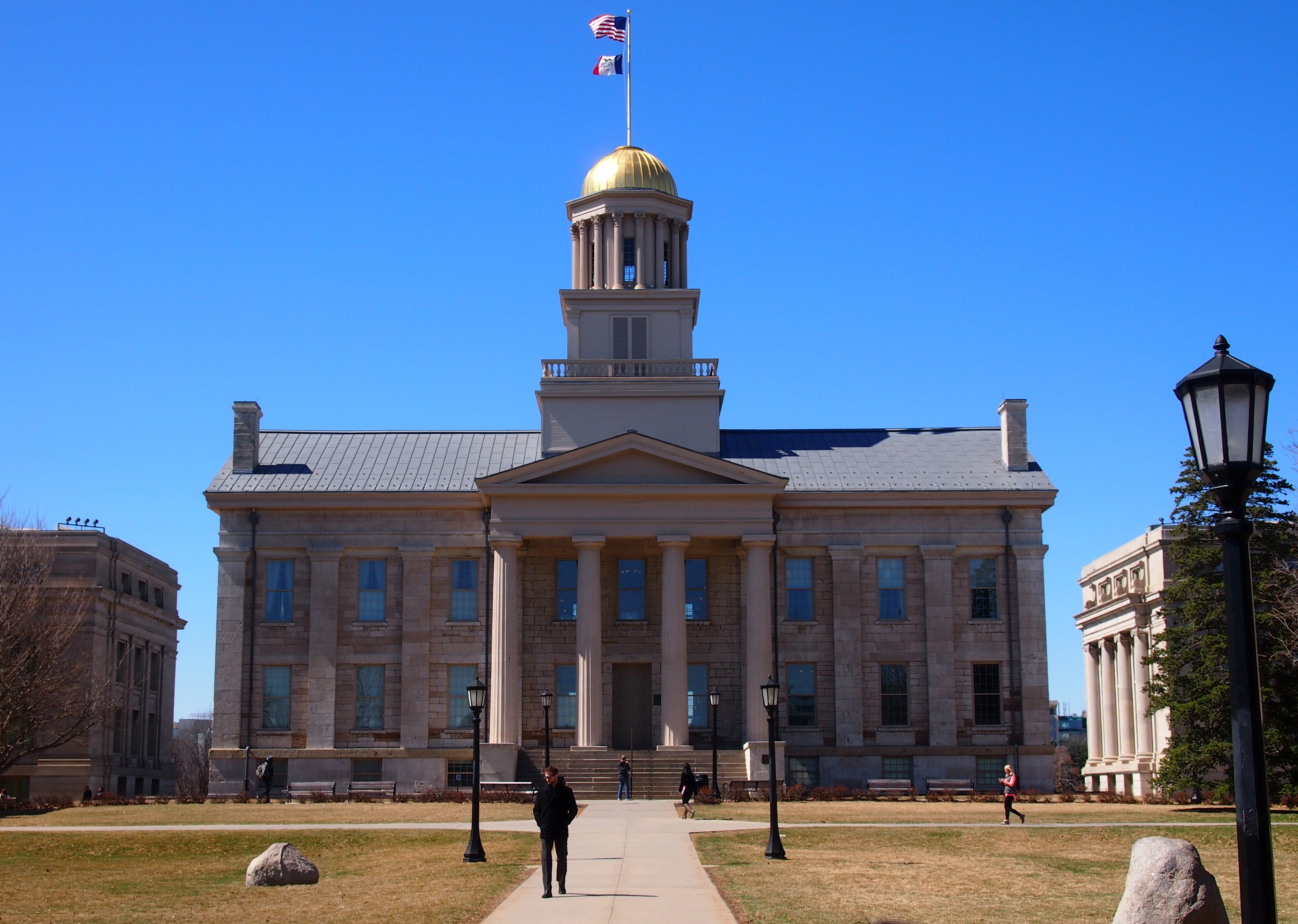 Old Capitol, Iowa City, March 27, 2015