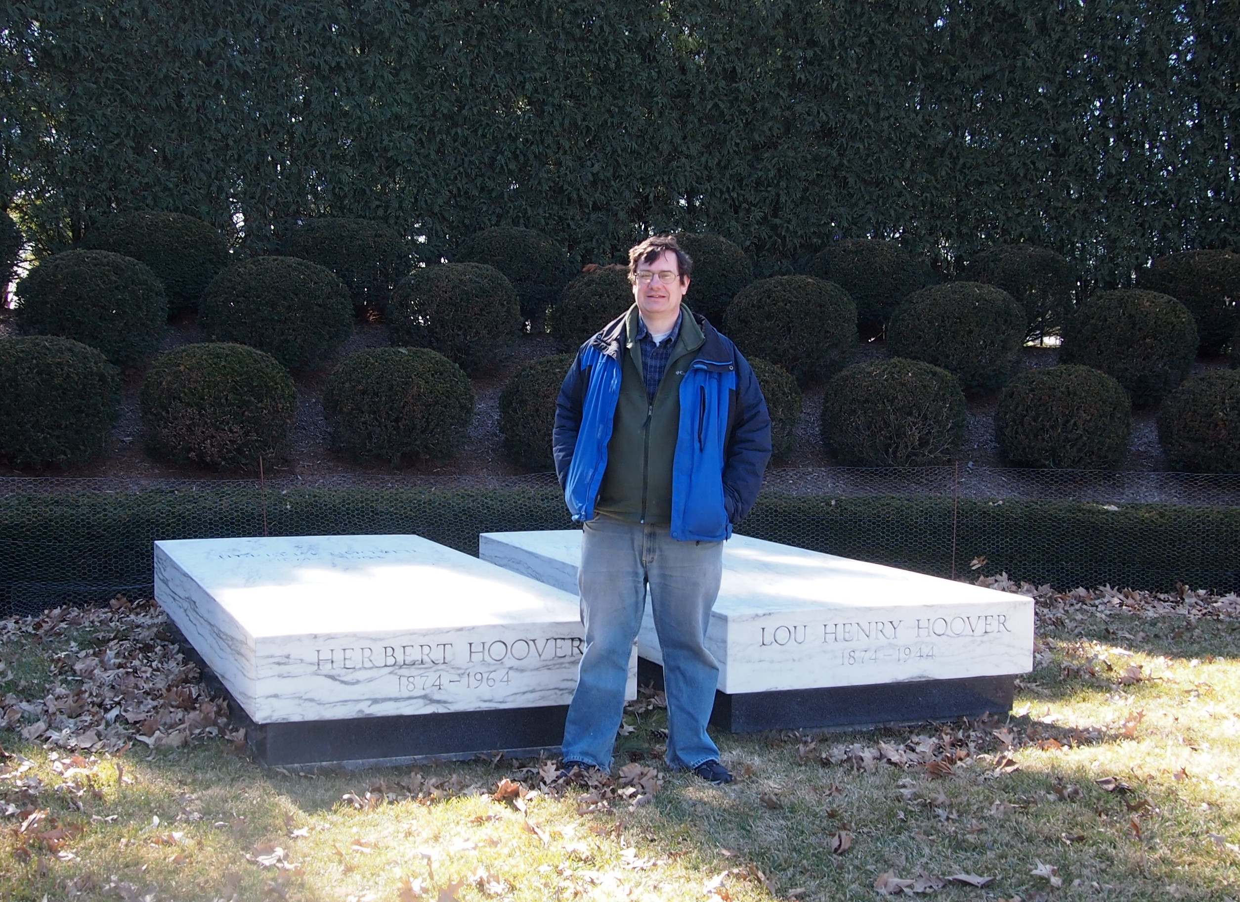 Hoover gravesite March 27, 2015