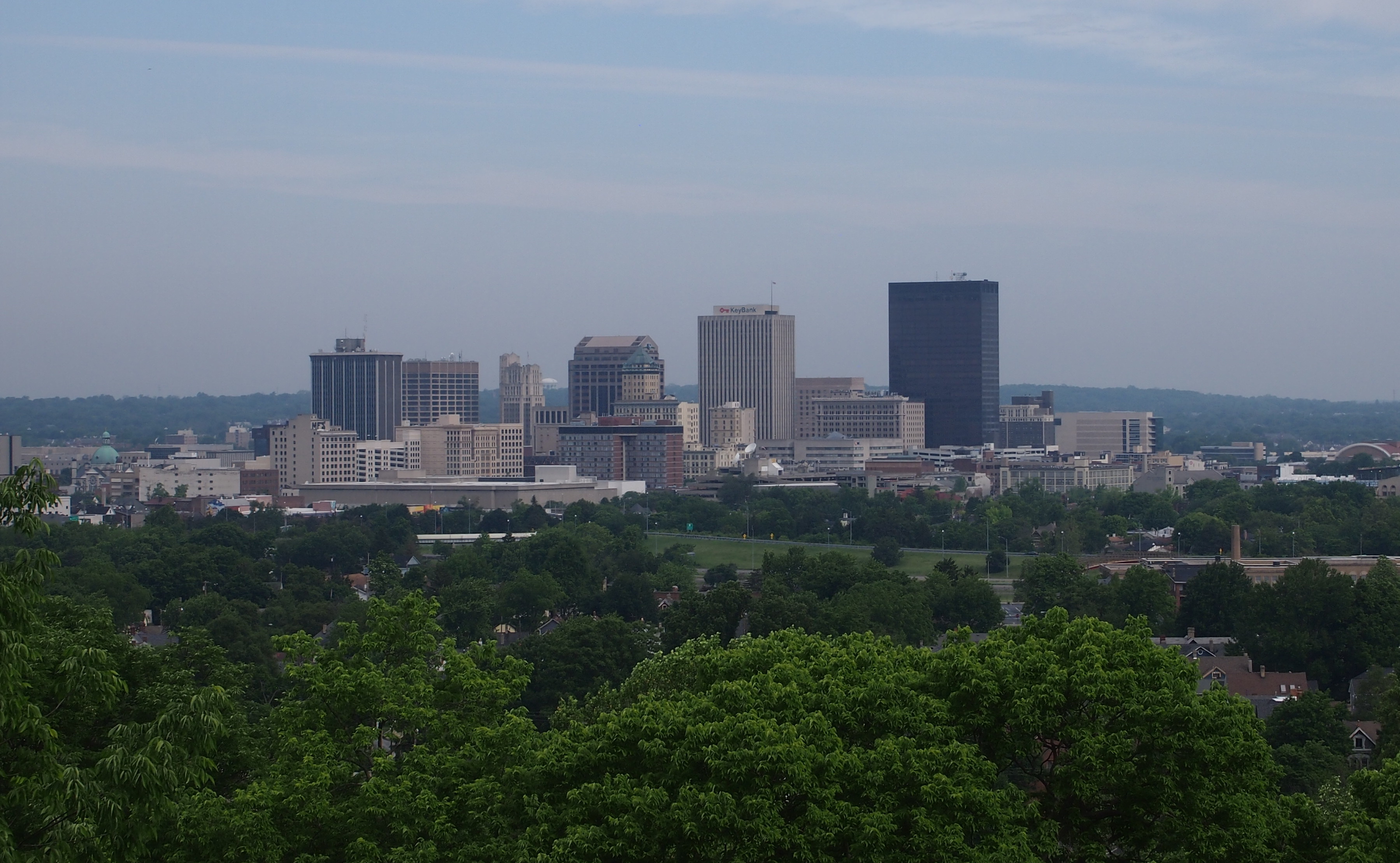 Dayton - View from Woodland Cemetery and Arboretum 