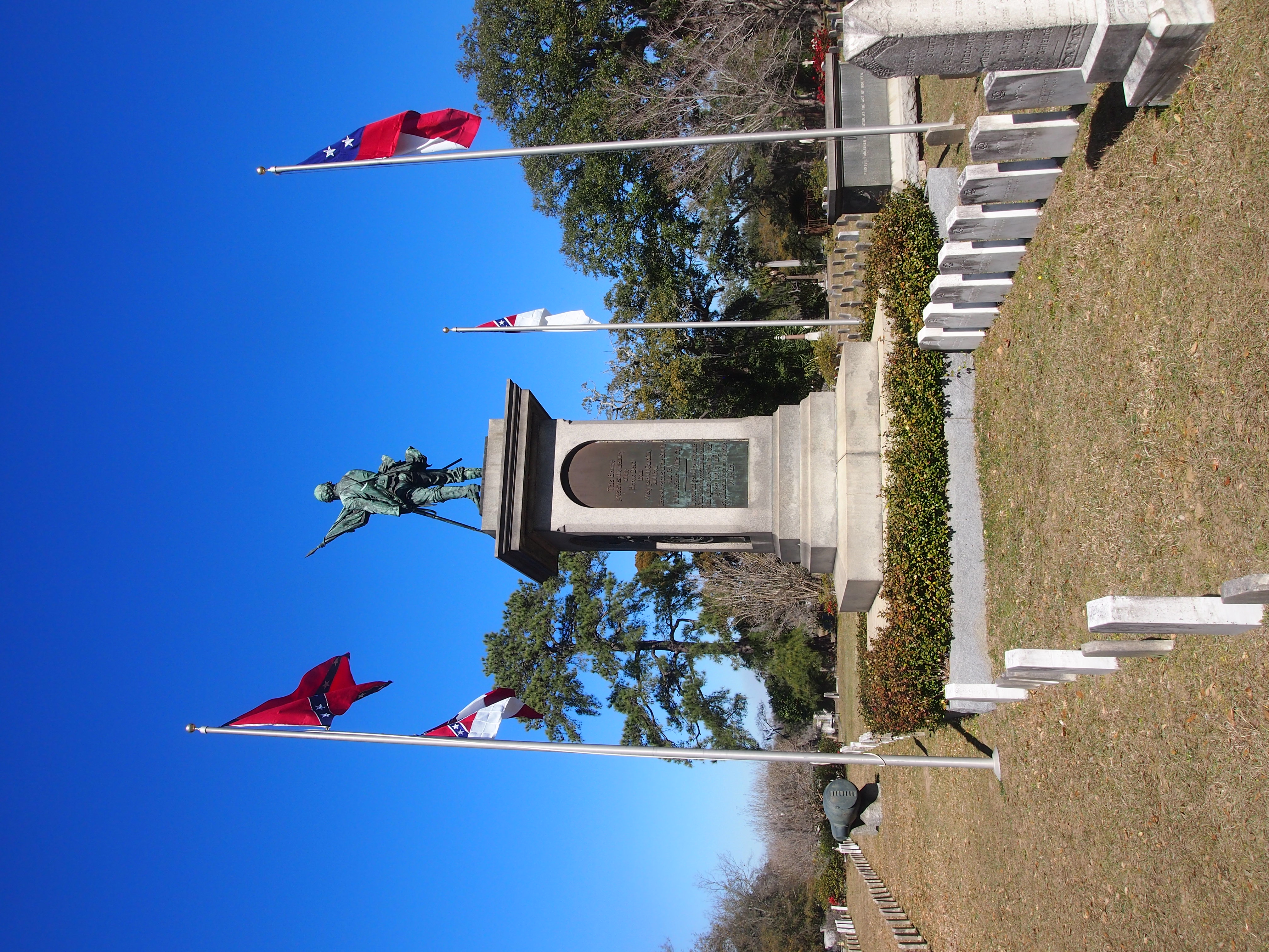 Magnolia Cemetery, Charleston Confederate Memorial 2017