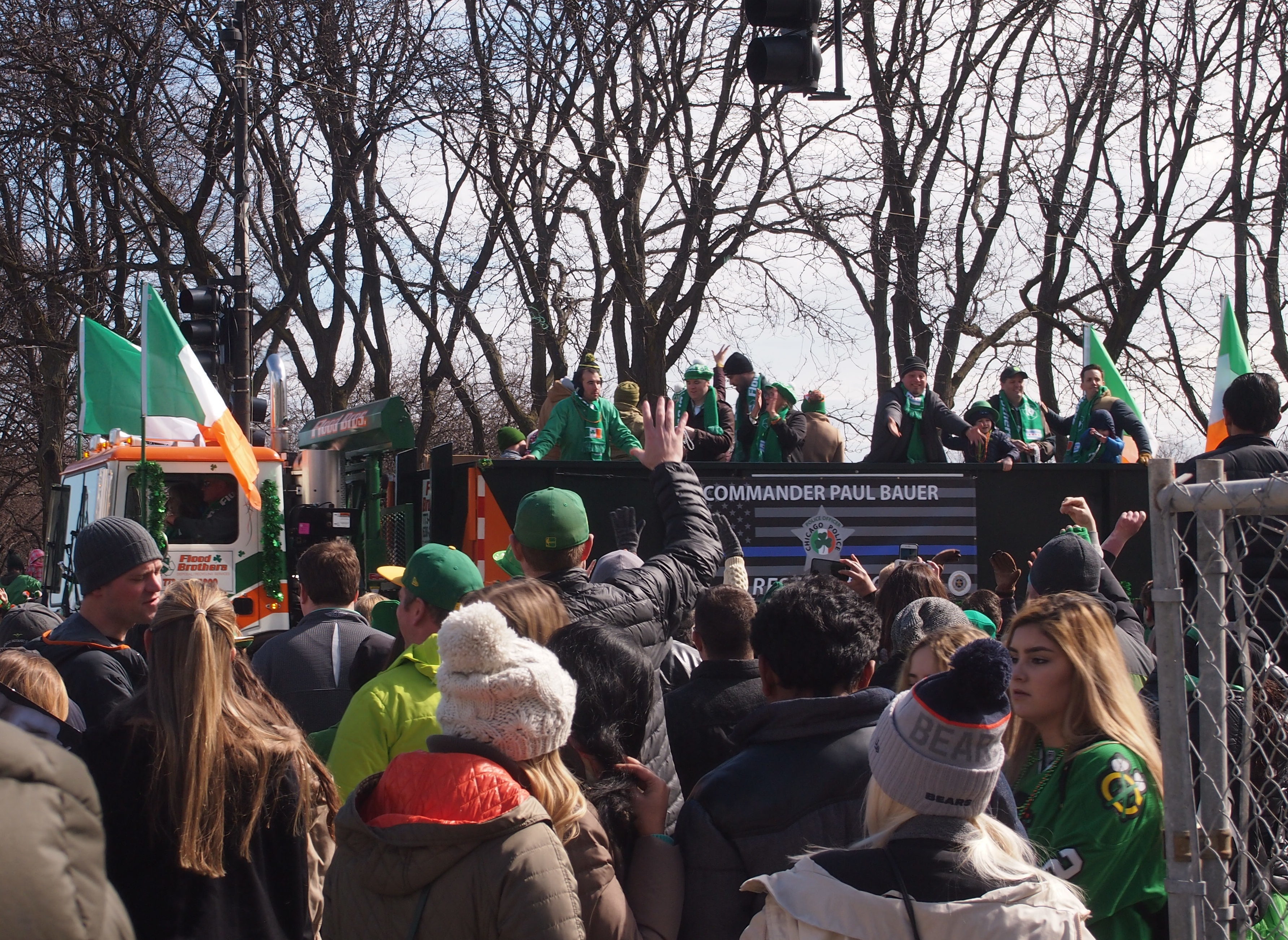 Downtown Chicago St. Patrick's Day Parade 2018