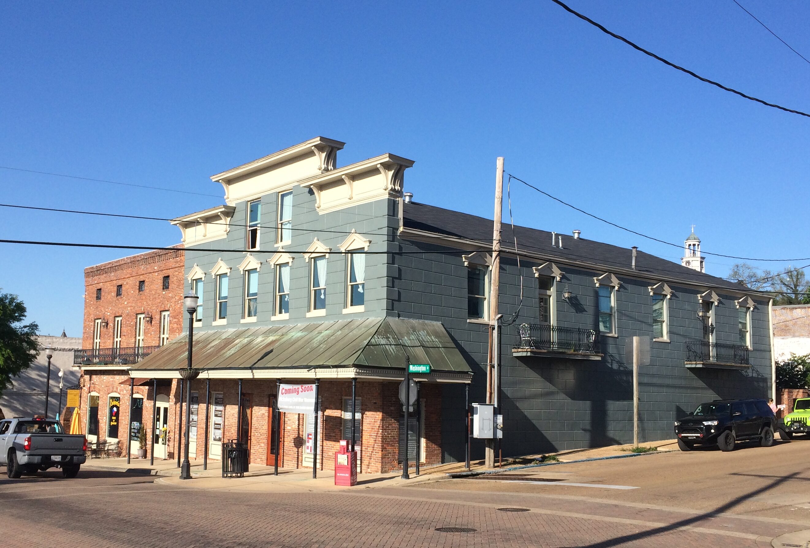 downtown Vicksburg