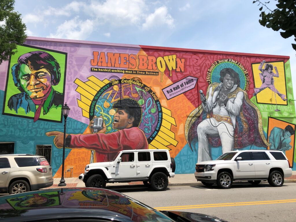 James Brown mural, Augusta