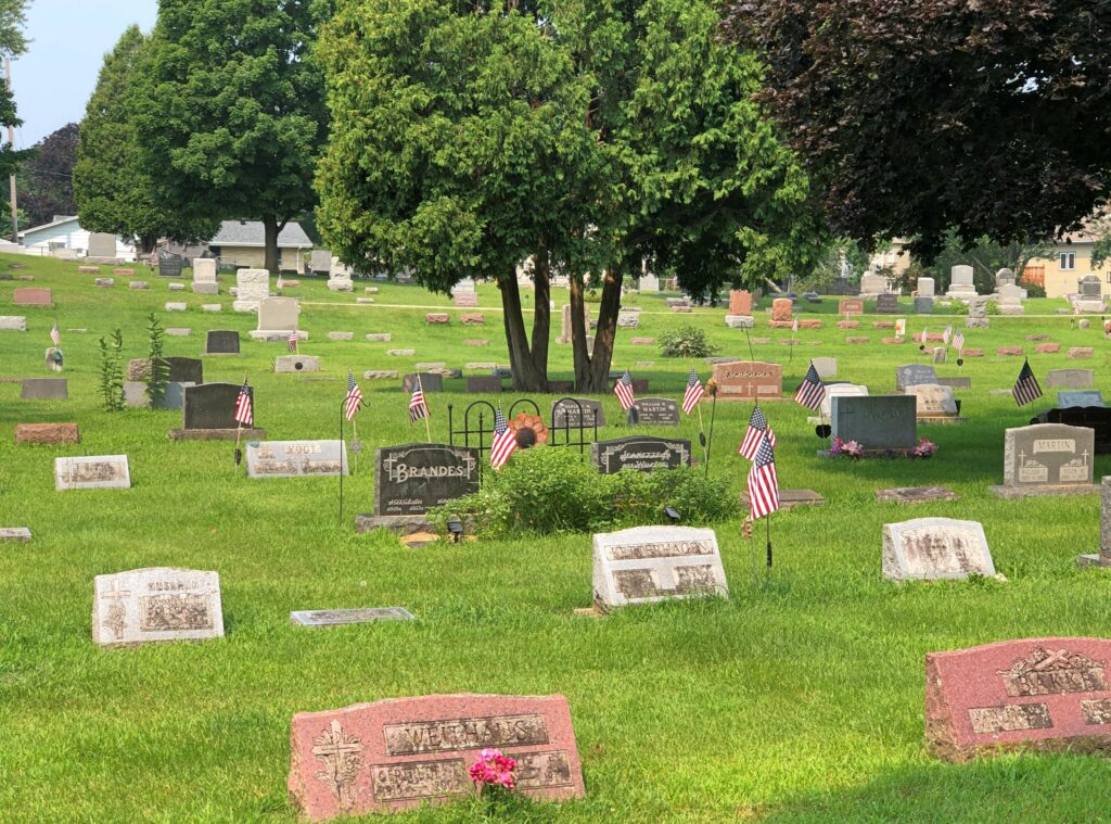 St Mary's Cemetery, Burlington, Wis