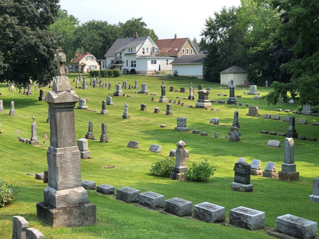 St Mary's Cemetery, Burlington, Wis