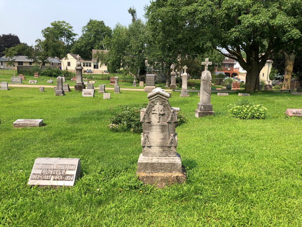 St Mary's Cemetery, Burlington, Wis
