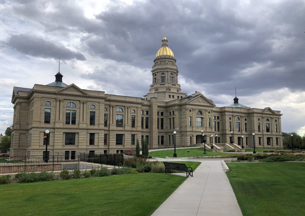 WY state capitol