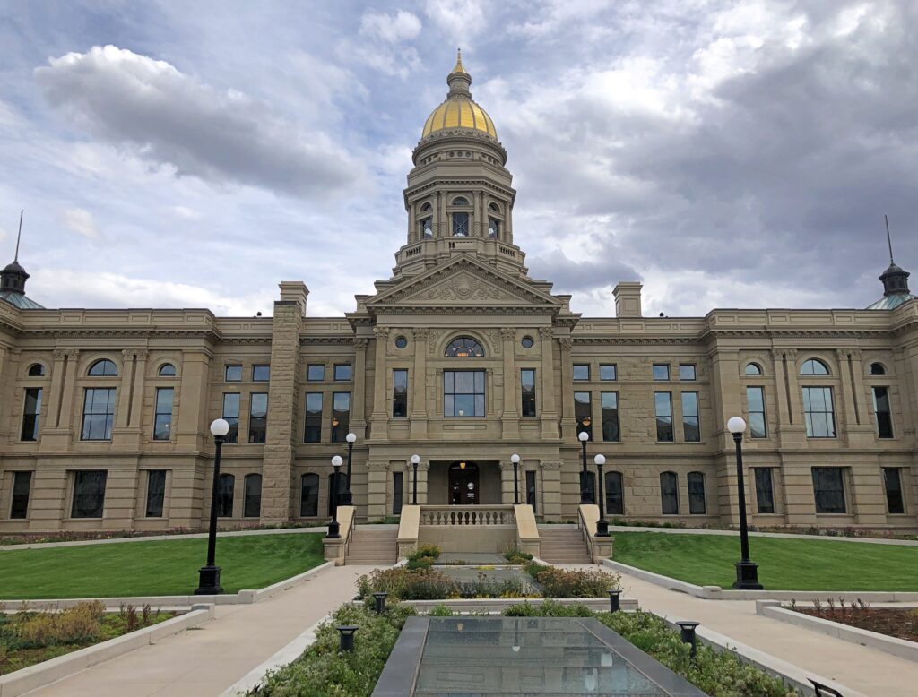 WY state capitol
