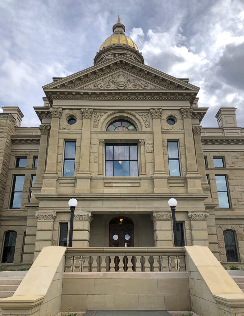 WY state capitol