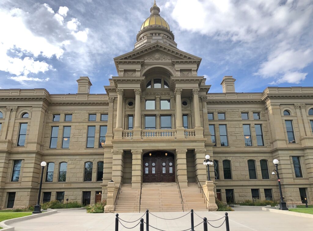 WY state capitol