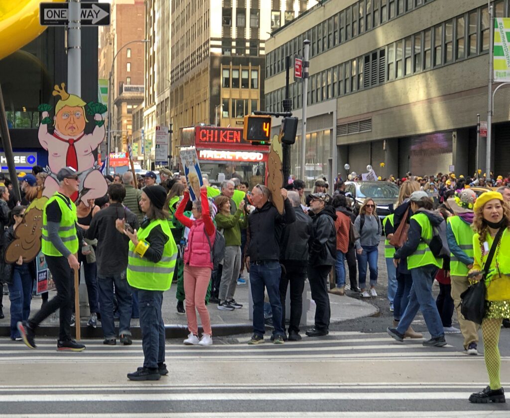 No Kings Manhattan Oct 18, 2025