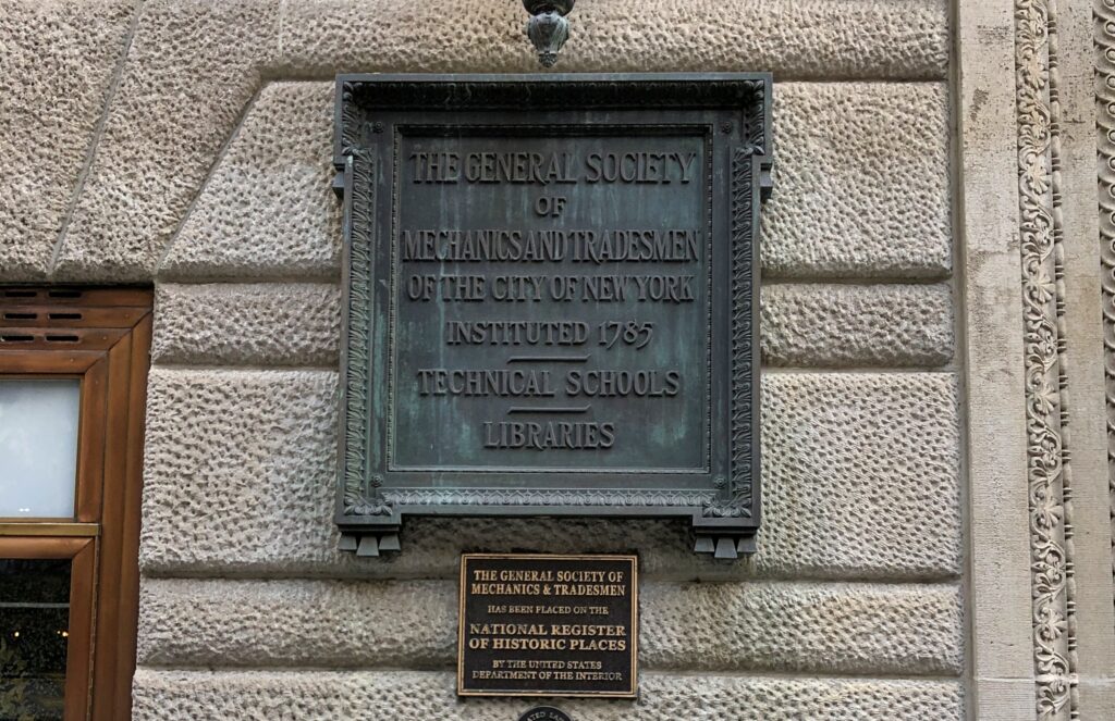 General Society of Mechanics and Tradesmen of the City of New York
