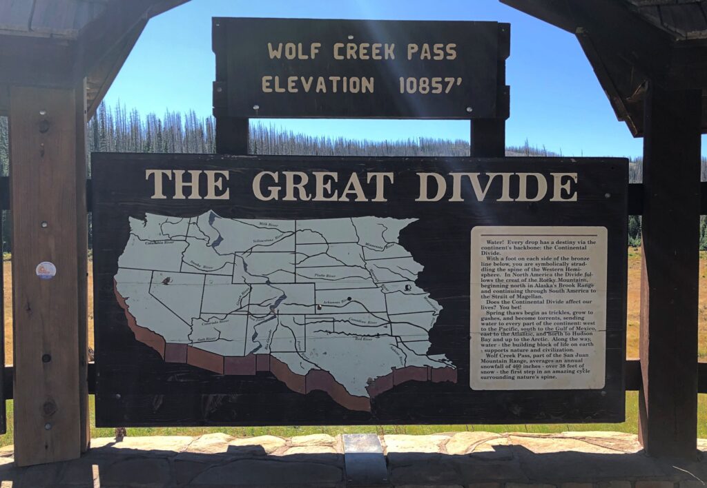 Woof Creek Pass, Way Up on the Great Divide