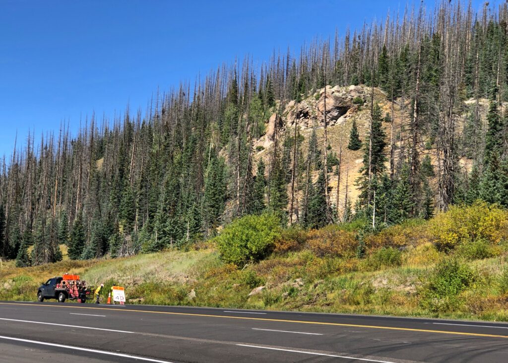 Wolf Creek Pass, Way Up on the Great Divide