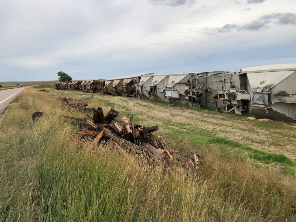 train wreck, Colorado