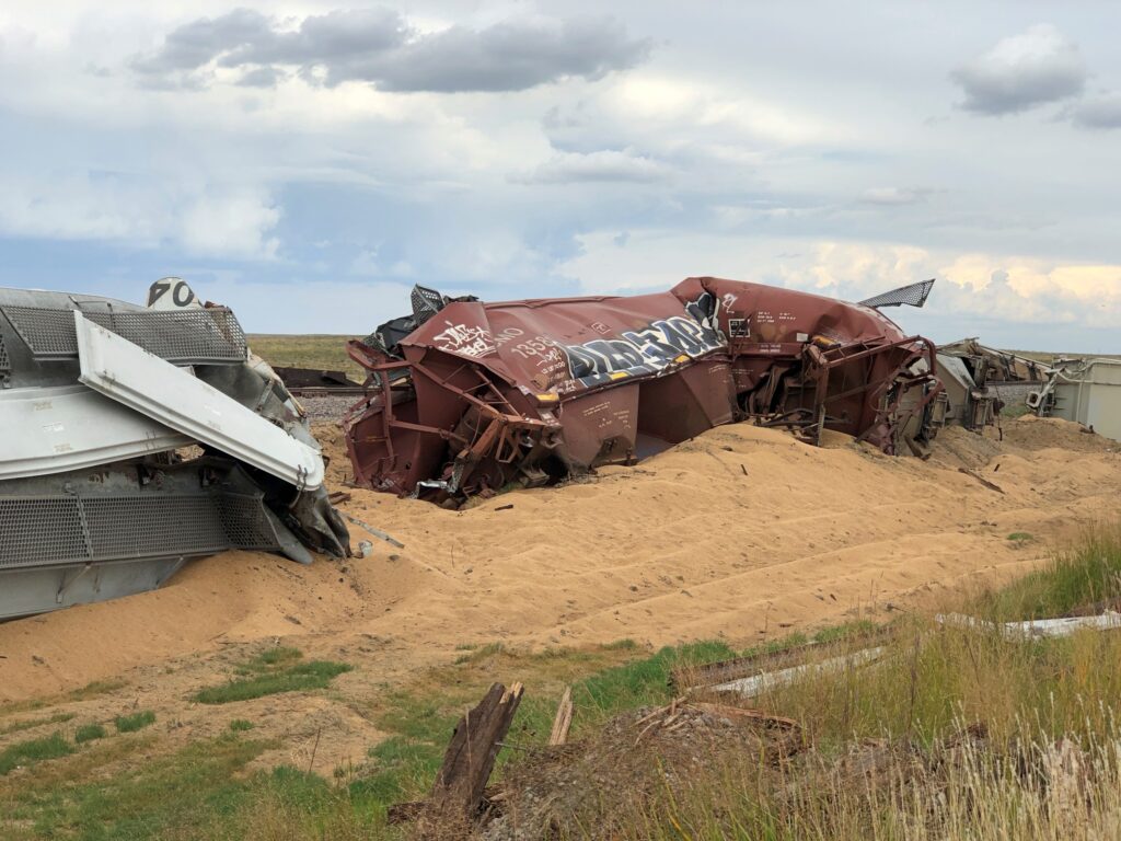 train wreck, Colorado