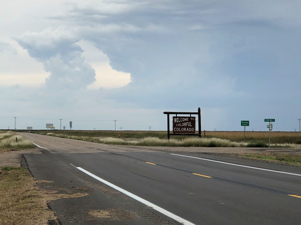 Colorado-Kansas Border