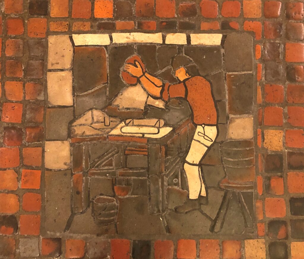 Henry Chapman Mercer mosaic